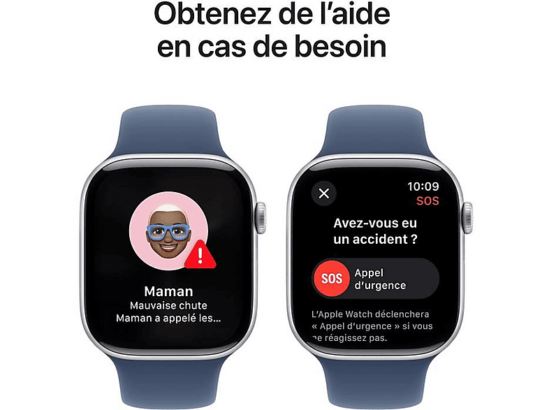 Smartwatch - Apple Watch Series 10 Watch Series 10, S/M, Aluminio, Plata