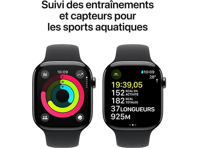 Smartwatch - Apple Watch Series 10, S/M, Titanio, Gris (ref. 149877316)