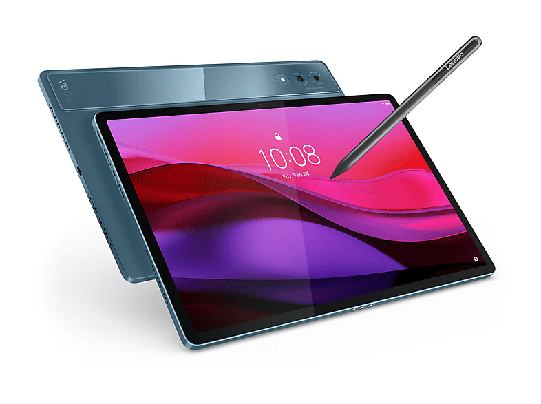 Tablet - Lenovo YOGA TAB PLUS 12.7/ 3K/16 RAM/256 GB/PEN/KEYBOARD, Tidal Teal, 16 GB RAM, Qualcomm® Snapdragon® 8 Gen 3 Mobile Platform