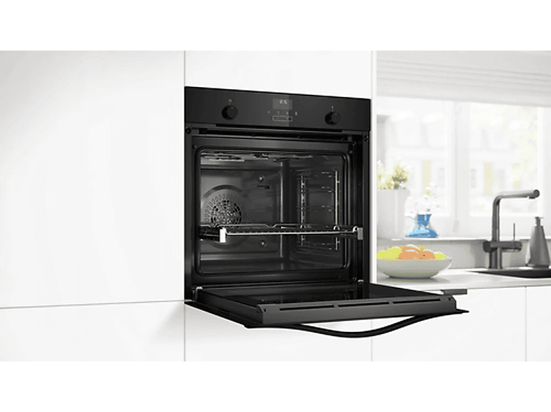 Horno multifunción - Balay 3HB5159N3, Integrable, Hidrolítica, 71 l, 59,4 cm, Cristal Negro