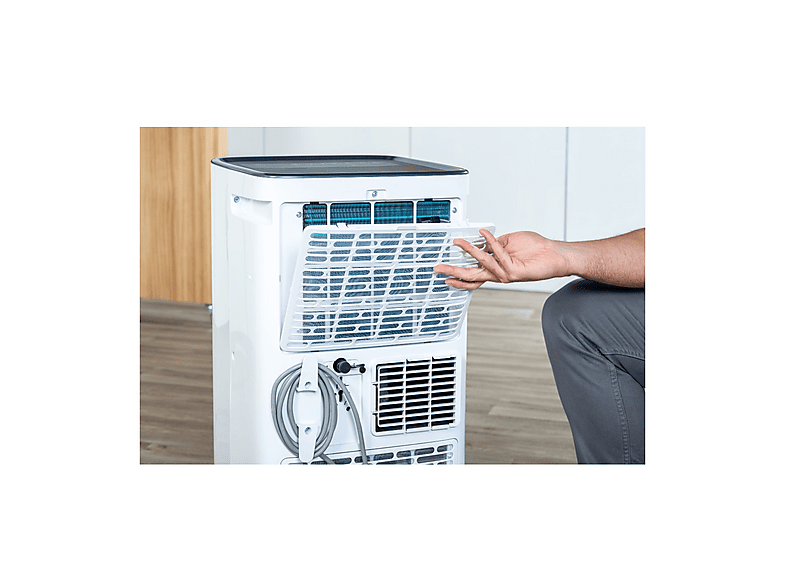 Aire acondicionado portátil - Taurus Cold Design AC7000C, Aire acondicionado - Deshumidificación - Ventilación, Nivel de ruido: 65 db, Blanco