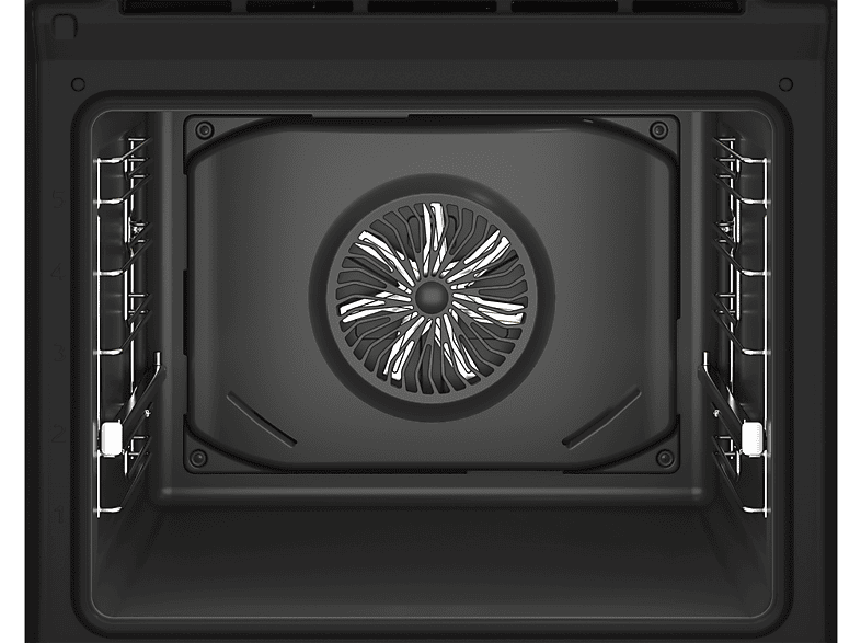 Horno - Beko BBIE123001XD, Multifunción, Limpieza Hidrólitica, 72l, 59.4 cm, Tecnología Aeroperfect, Pantalla LED, Inox
