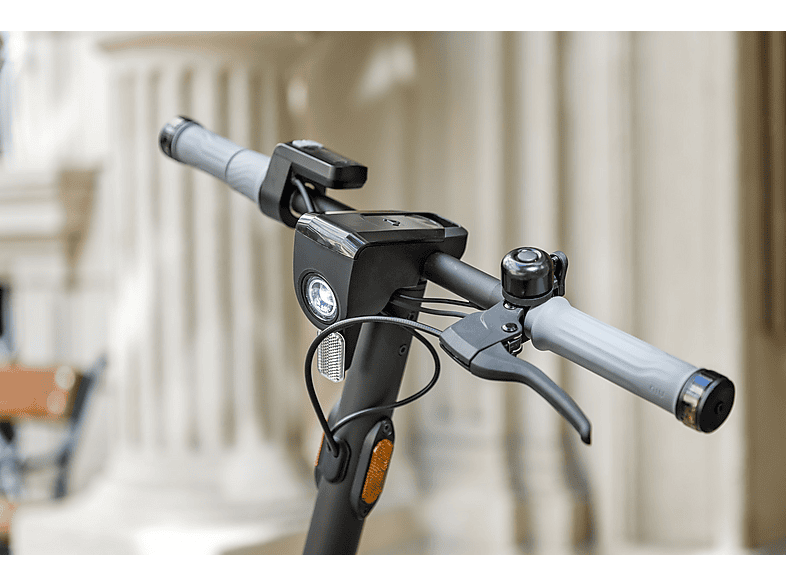 Patinete eléctrico - NIU KQi 100P Gray Homologado, Pot. máx. 600 W, Carga máx. 120 kg, 29 km autonomía, 5200 mAh, Gris