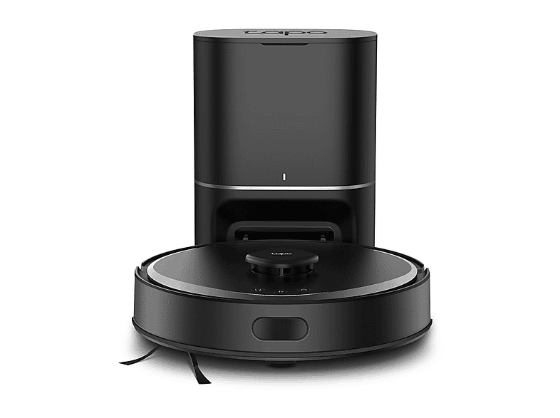 Robot aspirador - TP-Link Tapo RV30 Max Plus, 1 kW, Potencia de succión 5300 kPa, Depósito 1 l, Autonomía 120 min, Black