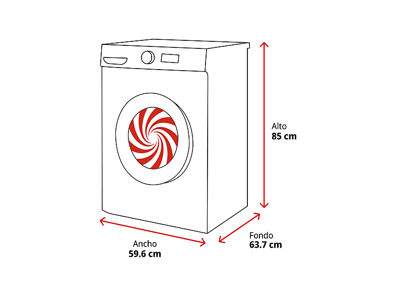 Lavadora secadora - Miele WTD 160 WCS, 8 kg/5 kg, 1600 rpm, Motor ProfiEco, AddLoad, Tambor protector, Blanco