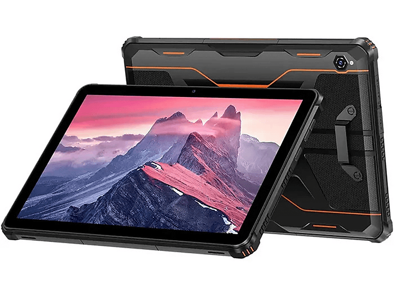 Tablet - Oukitel RT9 Tablet Rugerizada, 256 GB, Negro, 10,1 " WQVGA, 6 GB RAM, Unisoc Tiger T606 2X1.6GHz- Cortex-A75 6X1.6GHz-Cortex-A55