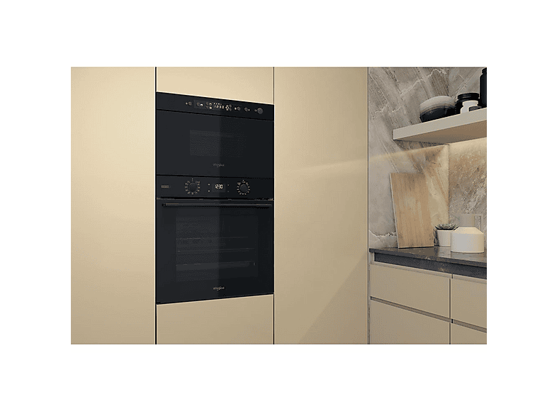 Microondas - Whirlpool MBNA920B, 750 W, 4 potencia, 22 l