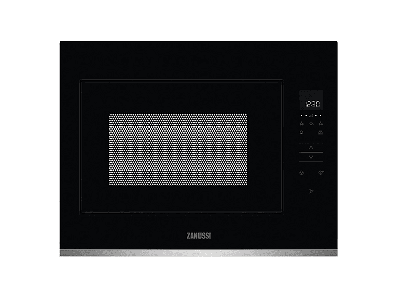 Microondas integrable - Zanussi ZMBN4SX, 5 potencia, 26 l, Negro