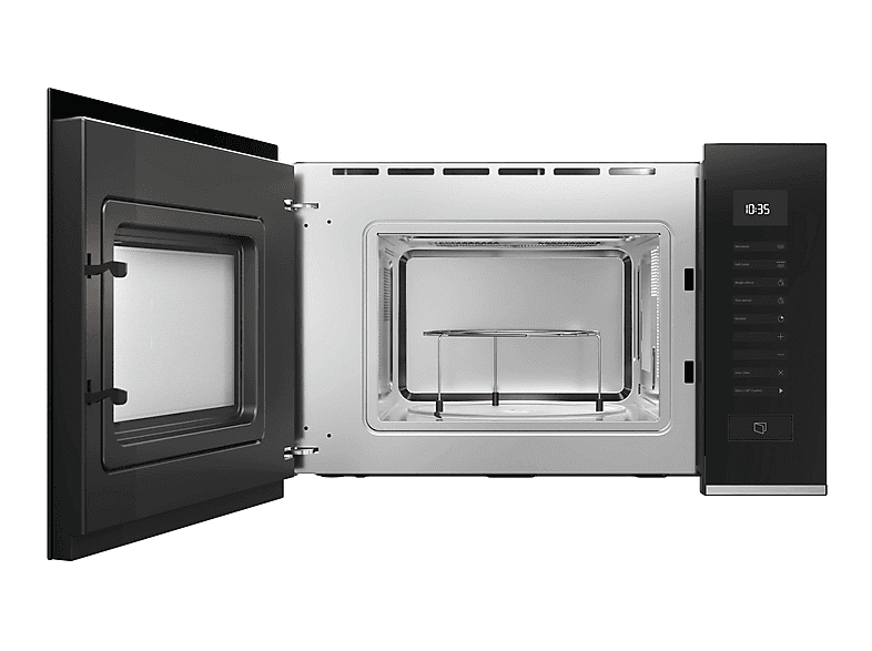 Microondas integrable - Haier H38FMWID2S7, 5 potencia, 20 l, Negro