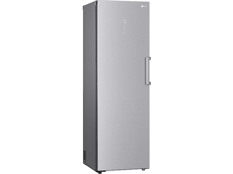 Congelador vertical - LG GFM61MBCSF, No Frost, 186 cm, 324 l, MetalFRESH™, Inverter Linear Compressor™, Inox texturizado antihuellas