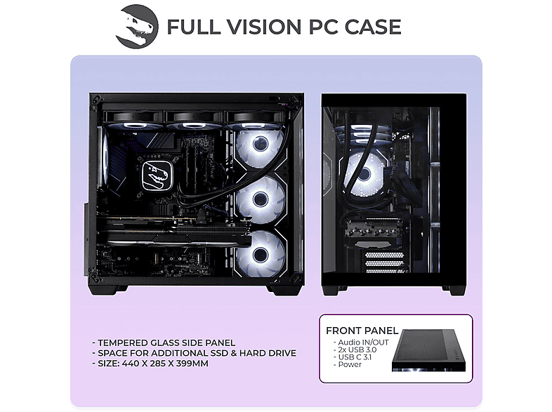PC Gaming - Sedatech UCCM849I1I1HF, AMD Ryzen 7 9800X3D 8x 4.7Ghz (max 5.2Ghz), 64 GB RAM, 2000 GB SSD, GeForce RTX™ 5080, Windows 11 Home, Negro