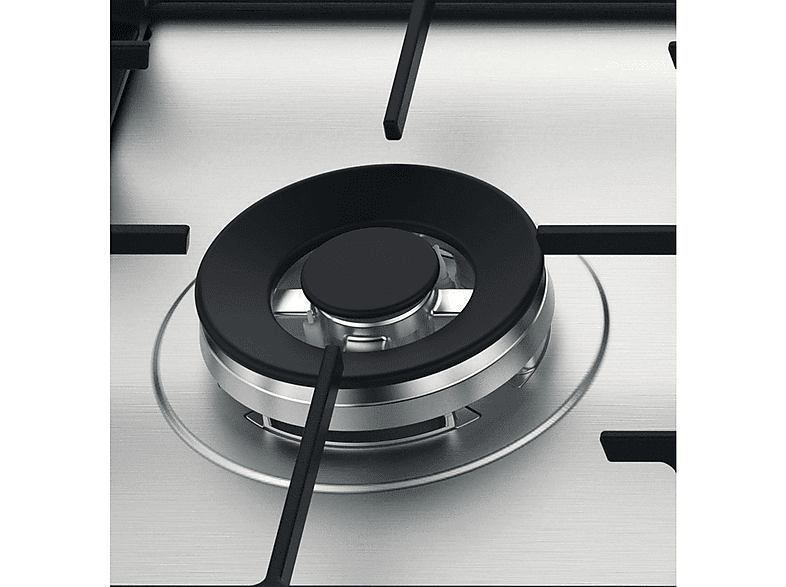 Placa de gas - Whirlpool GMWL 958/IXL, 5 zone(s) zonas, NG + LPG (Propane/Butane), 860 mm, Acero inoxidable