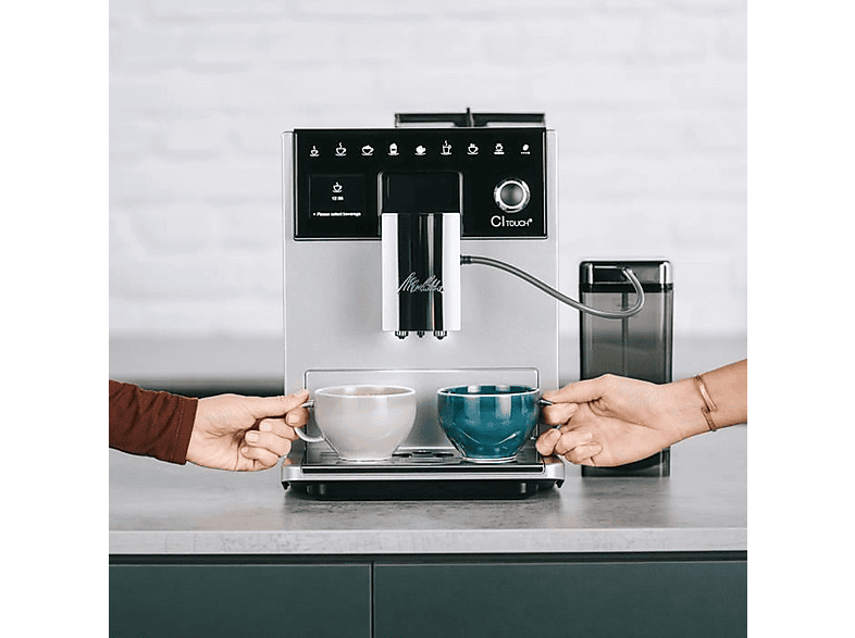 Máquina espresso - Melitta CI Touch, 15 bar, 1,400 W, Negro Mate