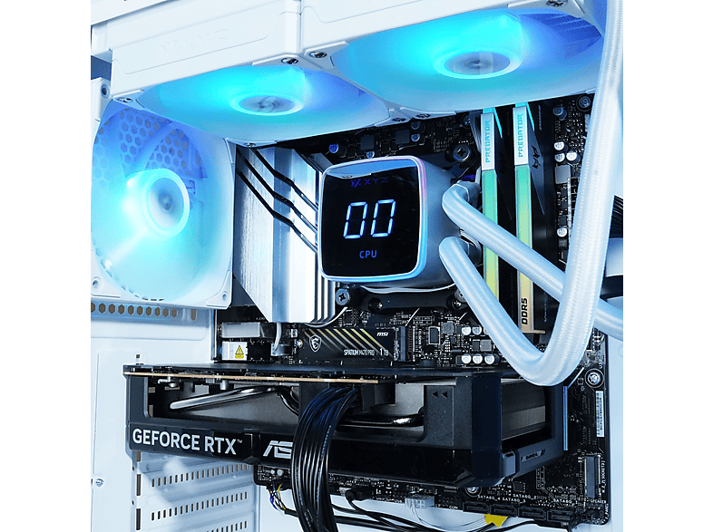 PC Gaming - Epical-Q Lynonter, Intel Core i7 14700KF, 32 GB RAM, 1 TB SSD, GeForce RTX™ 5070, Windows 11 Home, Blanco