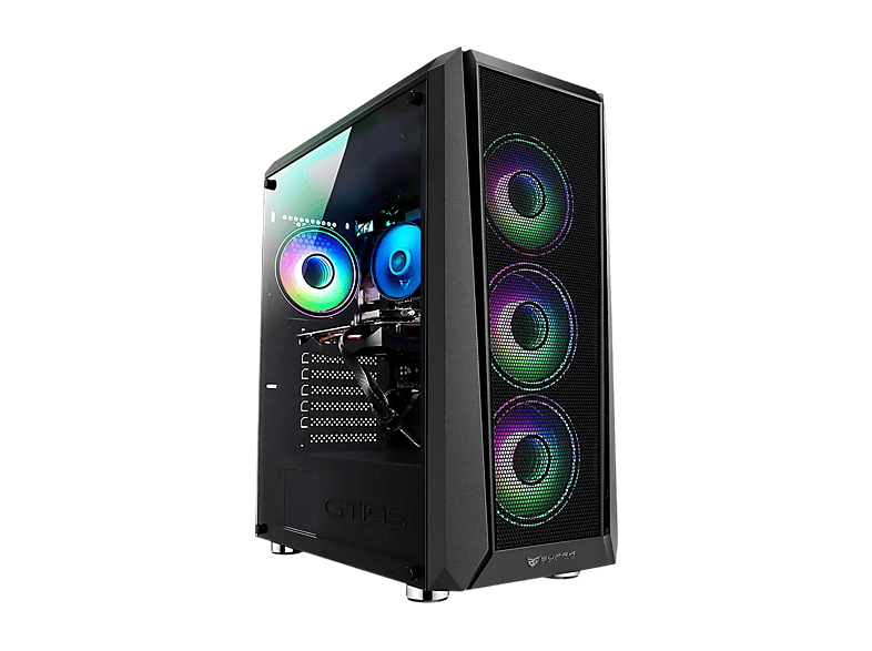 PC Gaming - PC Racing IONQ 3, AMD Ryzen™ 3 3200G, 16 GB RAM, 512 GB SSD, Radeon™ RX Vega 8, Windows 11 Pro, Negro