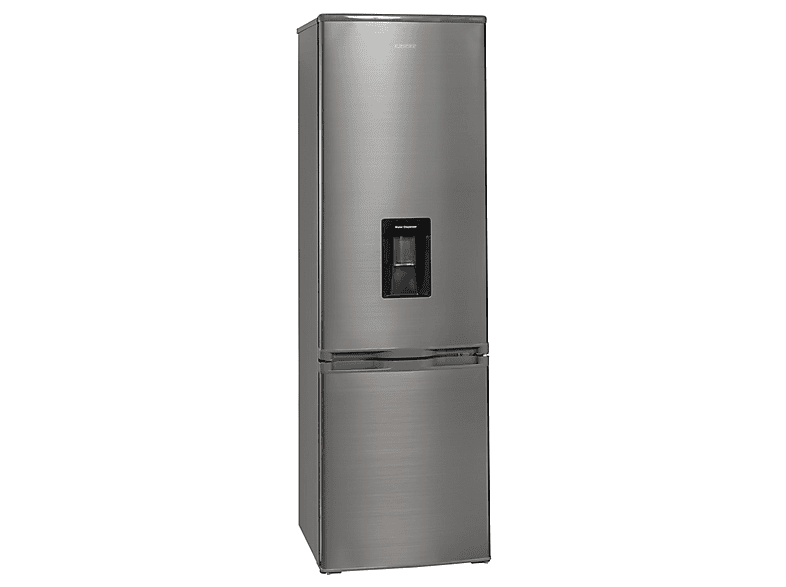 Frigorífico combi - Jocel JC-273 LID, compresor, Altura 176 cm, Capacidad 260 l, Inox