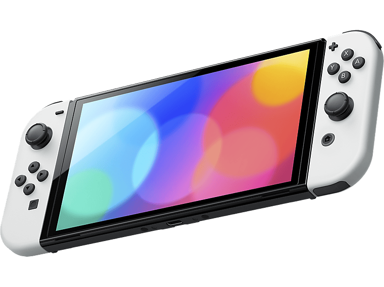 Consola - Nintendo Switch OLED, 7", Joy-Con, 64 GB, Blanco