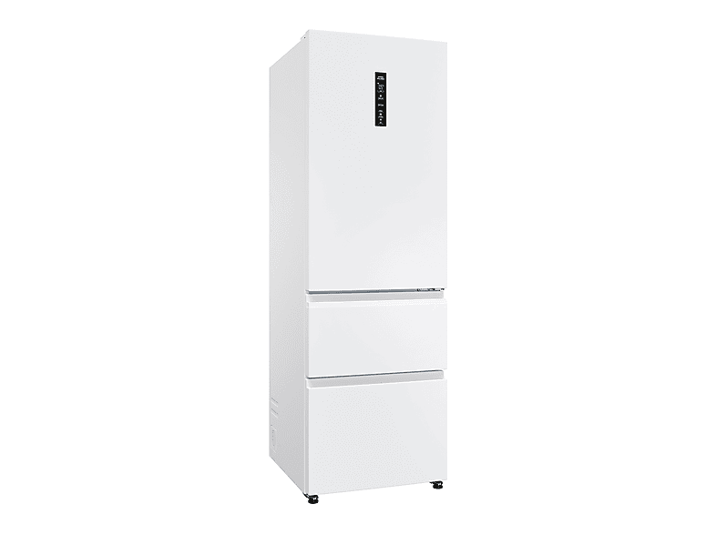 Frigorífico combi - Haier HTW5618ENPW, No Frost, Altura 1850 mm, Capacidad 360 l, Blanco