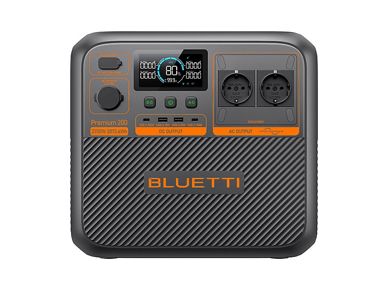 Estación de energía - Bluetti Premium 200 V2(AC270P)