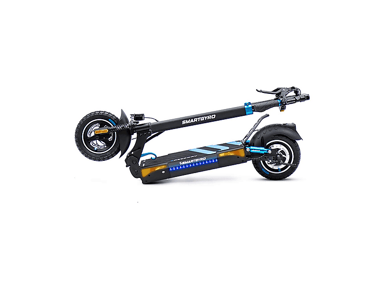 Patinete eléctrico - Smartgyro XTREME SPEEDWAY, Pot. máx. 800 W, Carga máx. 140 kg, 45 km autonomía, 13,000 mAh, Negro