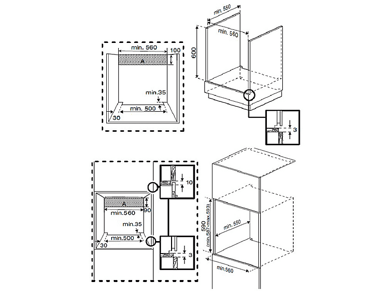 Horno a vapor - Beko BBIS13300XMSE, Multifunción, Catalítico, 72 l, 59.4 cm, Tecnología Aeroperfect, Función vapor, Negro