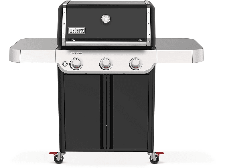 Barbacoa de gas - Weber Genesis E-315 Black, Negro