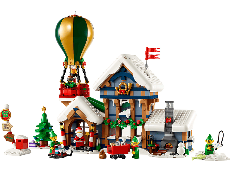 Juego de construcción - LEGO Oficina de Correos Papá Noel: Maqueta Adultos, Regalo Navideño Winter Village 10339, edad recomendada: 18 año(s)