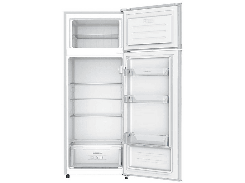 Frigorifico dos puertas - Infiniton FG-A145B, Ciclico, Altura 143 cm, Capacidad 200 l, Blanco