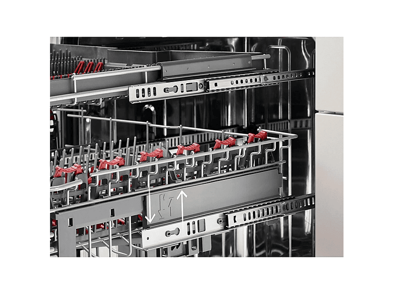 Lavavajillas libre instalación 60 cm - AEG Serie 7000 GlassCare FFB75707PM, 14 servicios, 9 programas, 59,8 cm, INOX