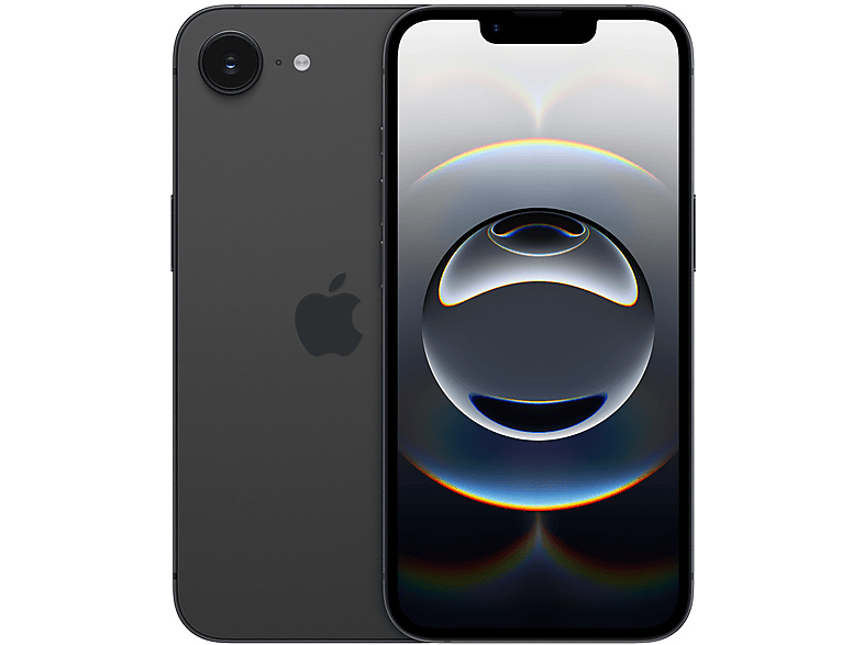 Smartphone - Apple iPhone 16e, Negro, Móvil iOS, 256 GB, 8 GB RAM, 6,1 " OLED Super Retina XDR, Chip A18, 3,961 mAh