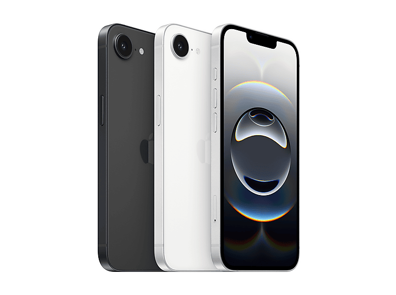 Smartphone - Apple iPhone 16e, Negro, Móvil iOS, 256 GB, 8 GB RAM, 6,1 " OLED Super Retina XDR, Chip A18, 3,961 mAh