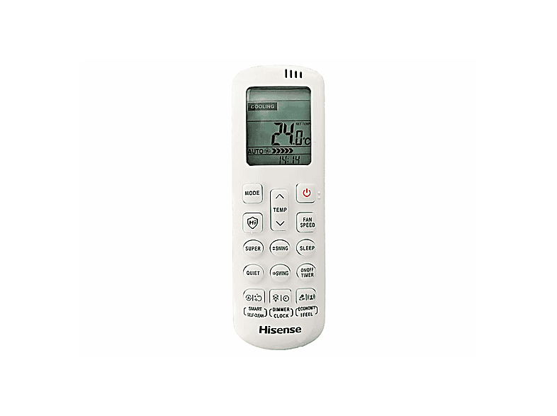 Aire acondicionado split 1x1 - Hisense STYLE CF35MR04 WIFI 2.752 fg, Función Inverter, Blanco