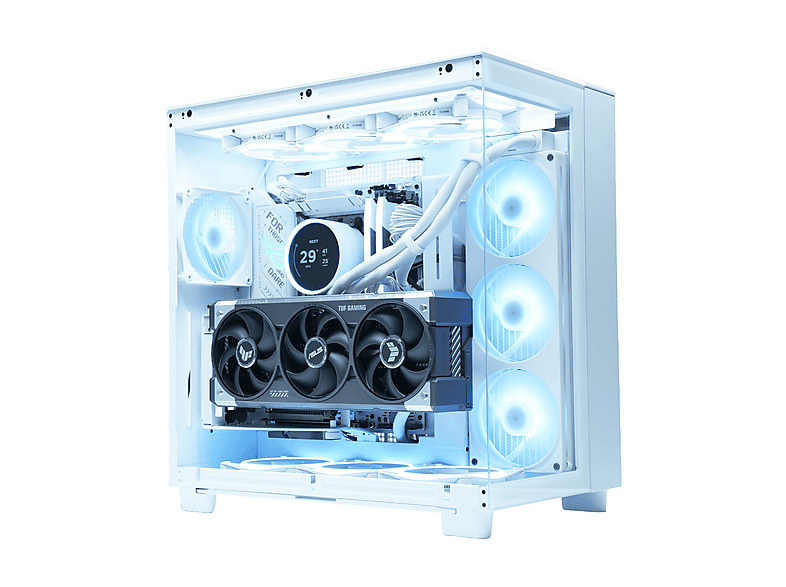 PC Gaming - Epical-Q JellyFish-W Gold III, AMD Ryzen 9 9950X3D, 64 GB RAM, 4 TB SSD, GeForce RTX™ 5090, Windows 11 Pro, Blanco