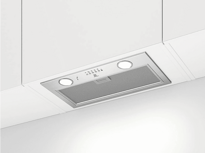 Campana de grupo filtrante - Electrolux LFG516X, 4 velocidades, 600 m³/h, 540 mm, Acero inoxidable
