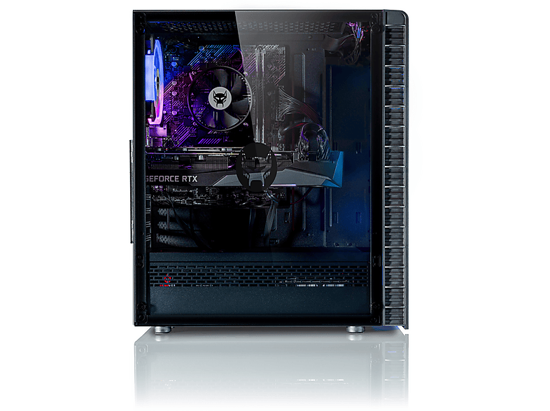 PC Gaming - Beastcom Q5 Pro Gaming, AMD Ryzen™ 7 5700X, 16 GB RAM, 1 TB SSD, GeForce RTX™ 5070 Ti, Windows 11 Home, Negro