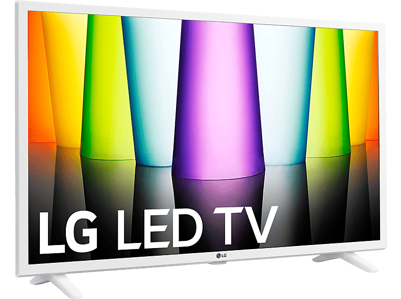 TV LED 32" - LG 32LQ63806LC, FHD, Procesador Inteligente α5 Gen5 AI Processor, SmartTV, DVB-T2 (H.265), Blanco
