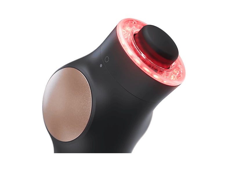 Masajeador facial - Therabody TheraFace PRO, Para Cara, Terapia de luz LED, Microcorriente, Limpieza Profunda, Negro