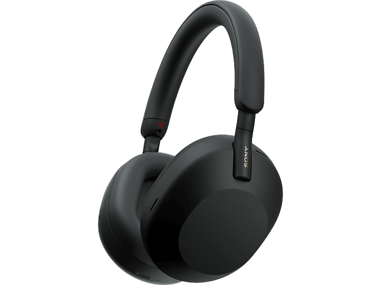 Auriculares inalámbricos - Sony WH-1000XM5B, Estuche rígido, Cancelación ruido, 30h, Hi-Res, Carga Rápida, Llamada Nítida, Bluetooth, Diadema, Negro
