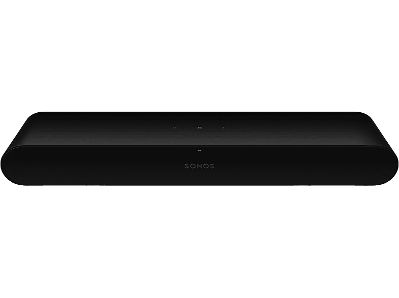 Barra de sonido - Sonos Ray, WiFi, AirPlay 2, Control táctil, Luces LED, Negro
