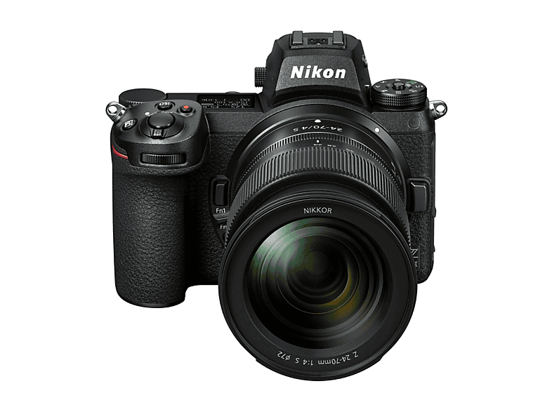 Cámara EVIL - Nikon Z 6II + 24-70 F4, 24.5 MP, 8.12 cm, ISO 100-51 200, WiFi, Dual Expeed, Negro