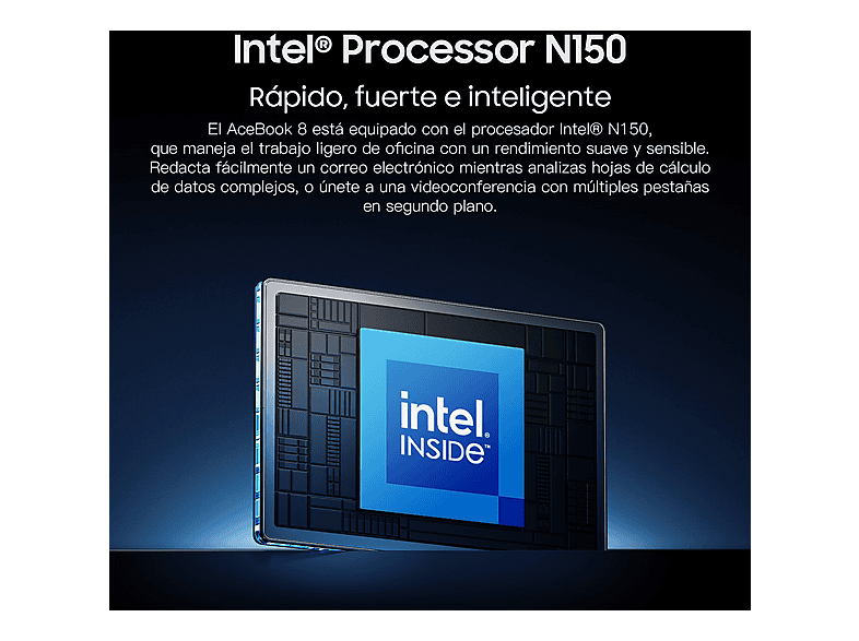 Portátil - Blackview AceBook 8 Pro, 16 " Full-HD, AMD Ryzen™ 7 3700U (Hasta 4.0 GHz, 4 núcleos/8 hilos), 16 GB RAM, 512 GB SSD, Radeon™ RX Vega 10