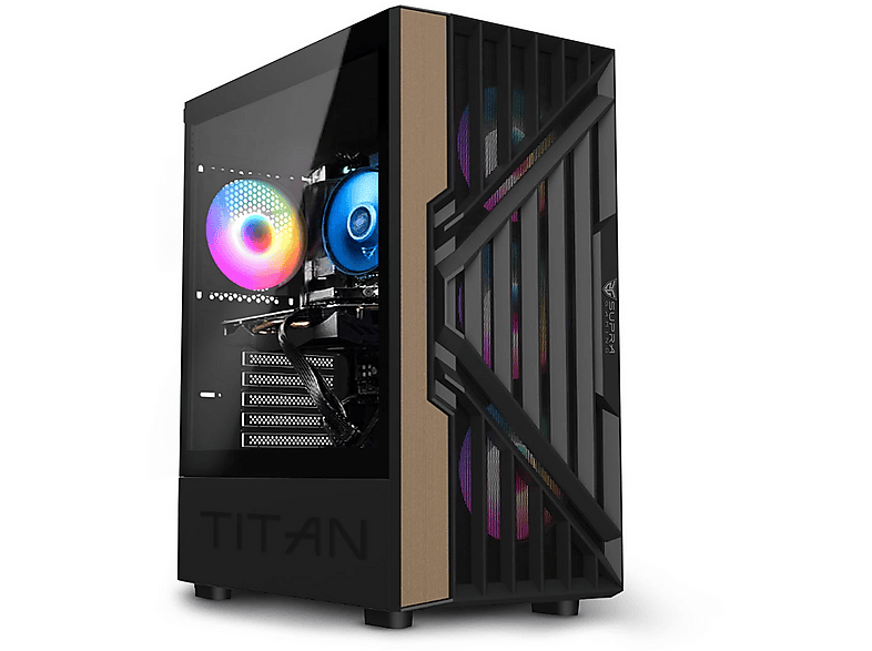 PC Gaming - PC Racing Atlas, AMD Ryzen™ 5 5600GT, 32 GB RAM, 1 TB SSD, Radeon™ RX Vega, Windows 11 Pro, Negro