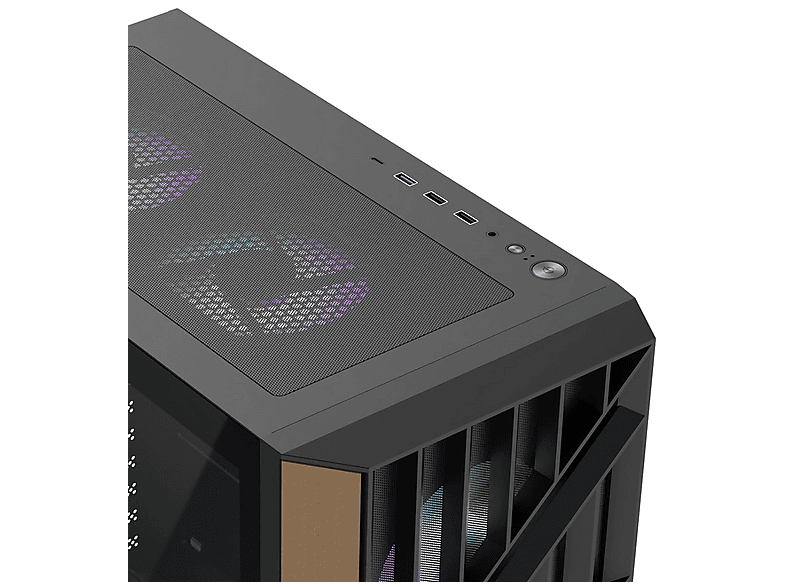 PC Gaming - PC Racing Atlas, AMD Ryzen™ 5 5600GT, 32 GB RAM, 1 TB SSD, Radeon™ RX Vega, Windows 11 Pro, Negro