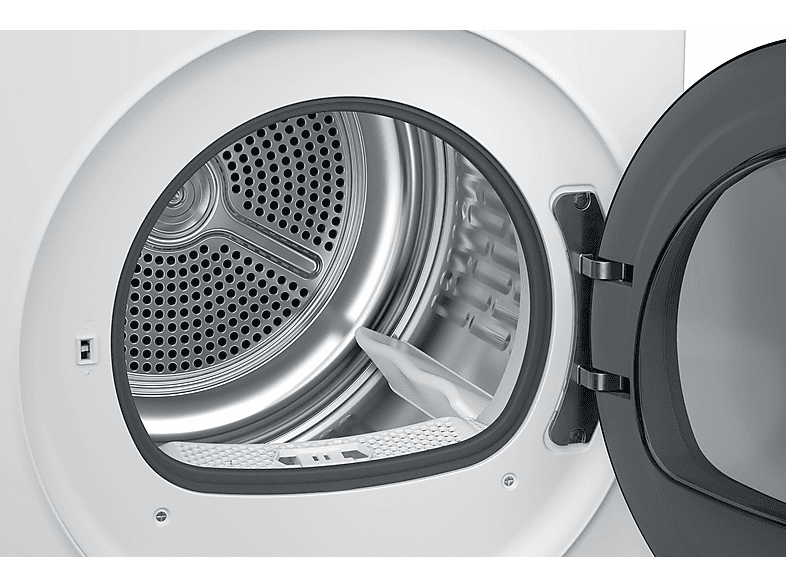Secadora bomba de calor - Haier I-Pro Series 3 HD80-A2939, Eléctrico, 8 kg, 15 programas, Blanco