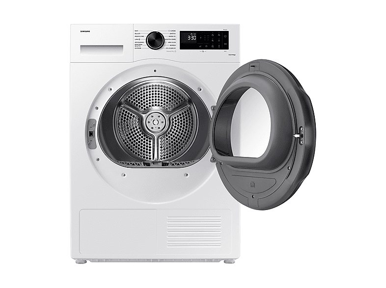 Secadora bomba de calor - Samsung DV90CGC0A0AE, Eléctrico, White