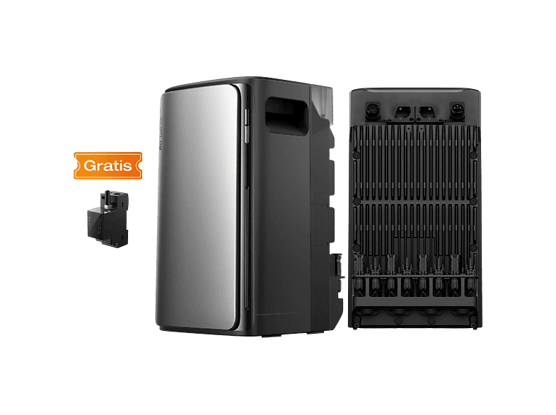 Kit solar - Ecoflow STREAM Ultra, Batería híbrida, 4 MPPT, 2300 W