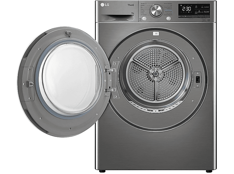 Secadora bomba de calor - LG RH90V9PV2N, Grey