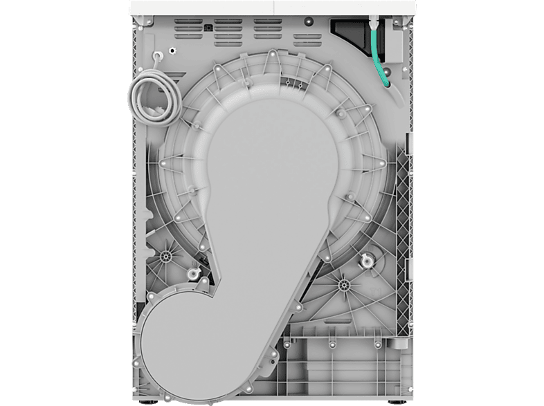 Secadora bomba de calor - AEG TR818A2OB, SensiDry, 8 kg, 10 programas, Blanco