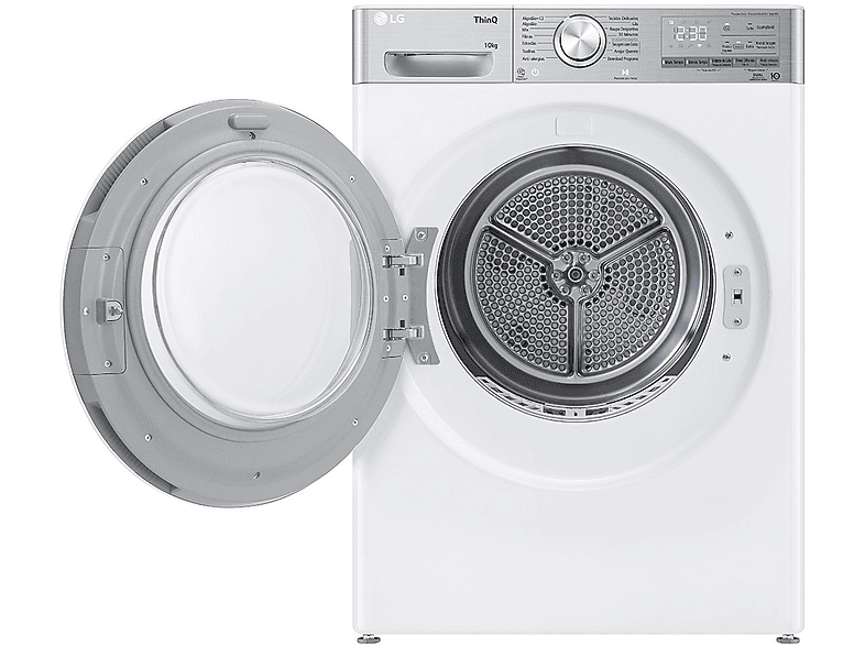 Secadora bomba de calor - LG RH10V9AV2WR, White
