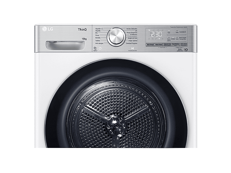 Secadora bomba de calor - LG RH10V9AV2WR, White